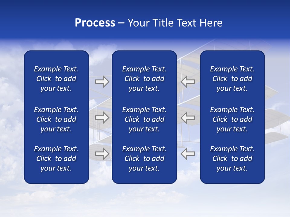 Aerial Transportation Outdoor PowerPoint Template