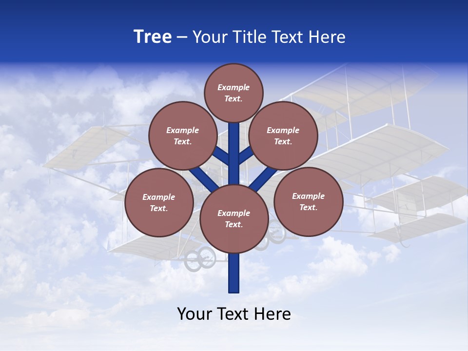 Aerial Transportation Outdoor PowerPoint Template