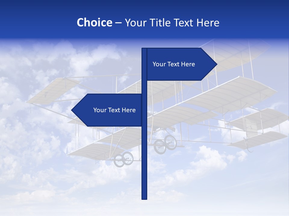 Aerial Transportation Outdoor PowerPoint Template