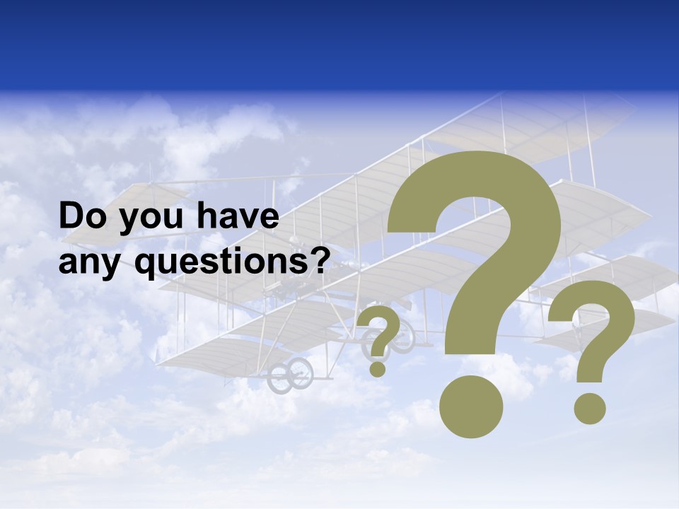 Aerial Transportation Outdoor PowerPoint Template