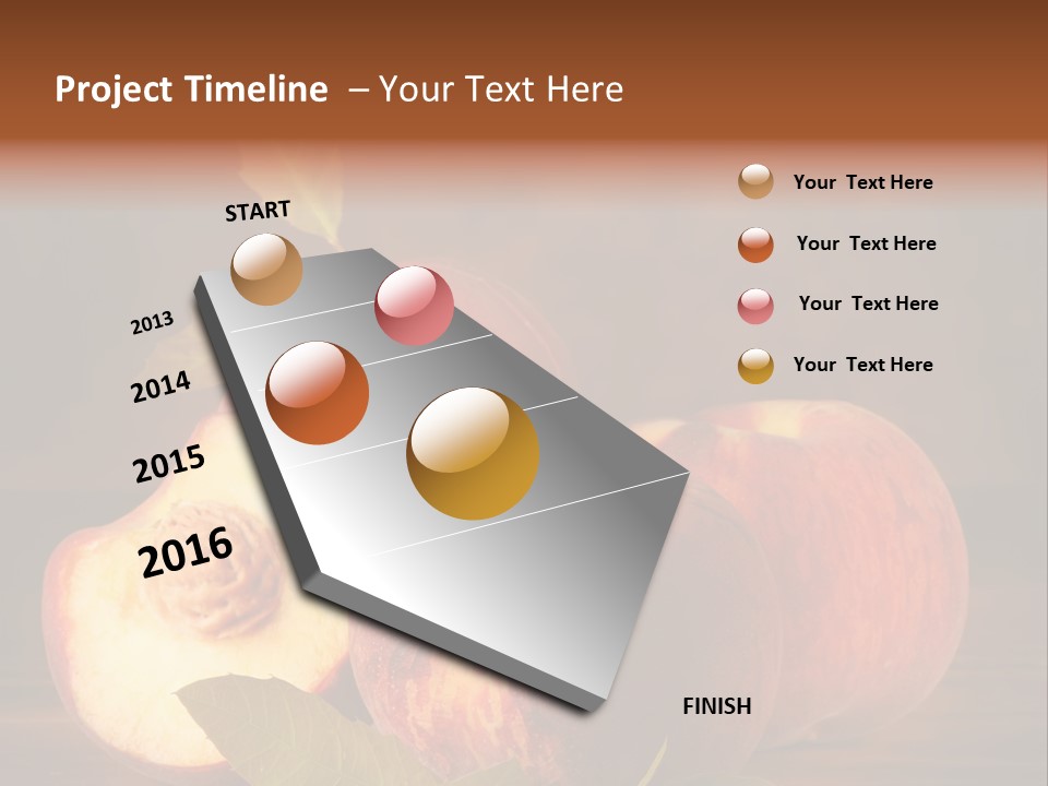 Fishing Ripe Food PowerPoint Template