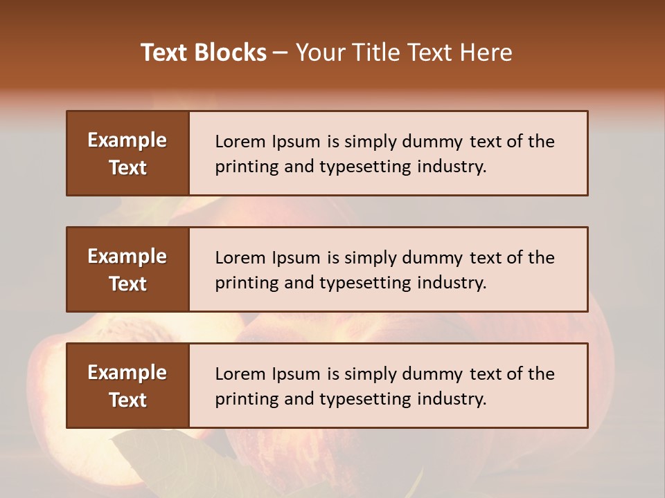 Fishing Ripe Food PowerPoint Template