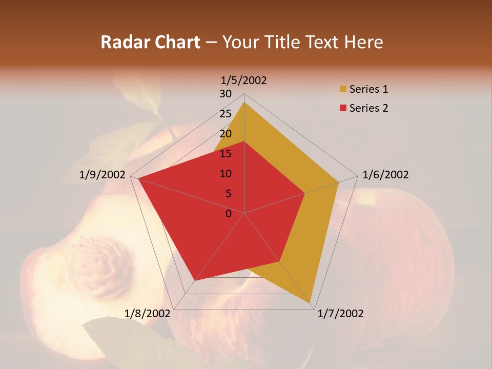Fishing Ripe Food PowerPoint Template