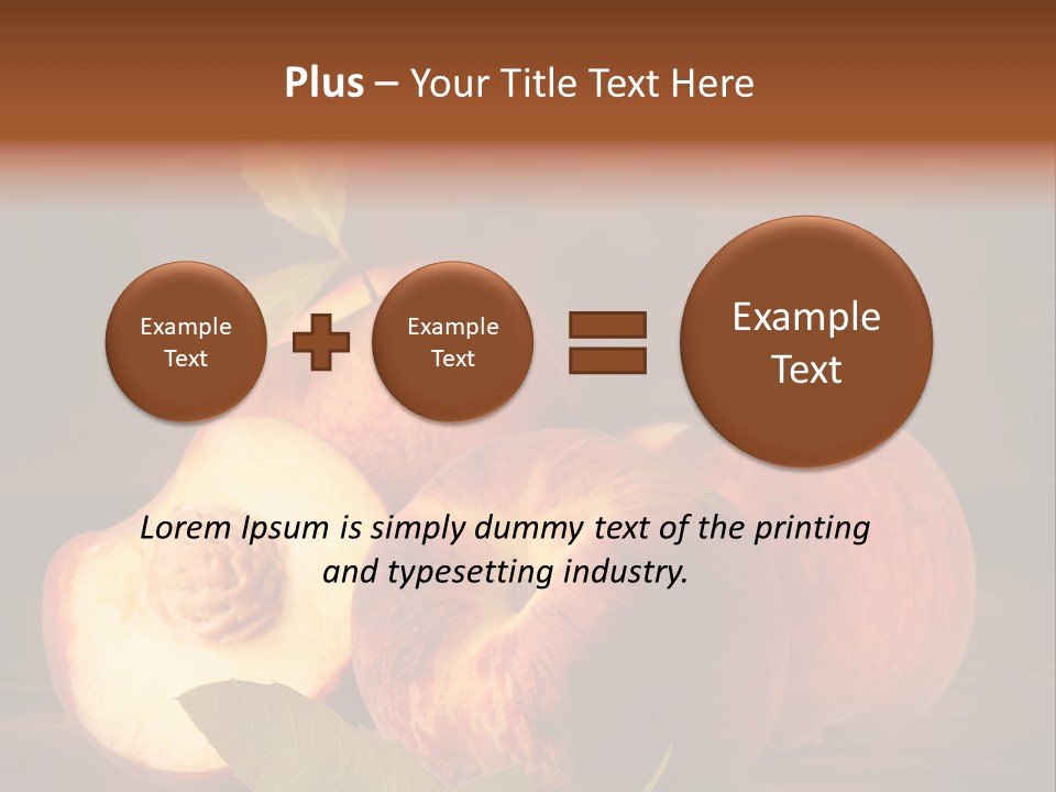 Fishing Ripe Food PowerPoint Template