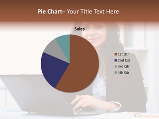 Portrait Young Professional PowerPoint Template