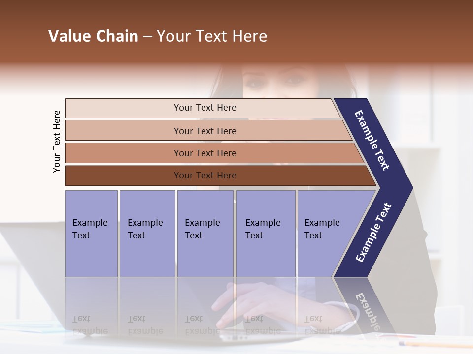 Portrait Young Professional PowerPoint Template