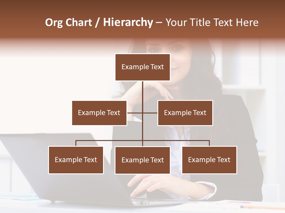 Portrait Young Professional PowerPoint Template