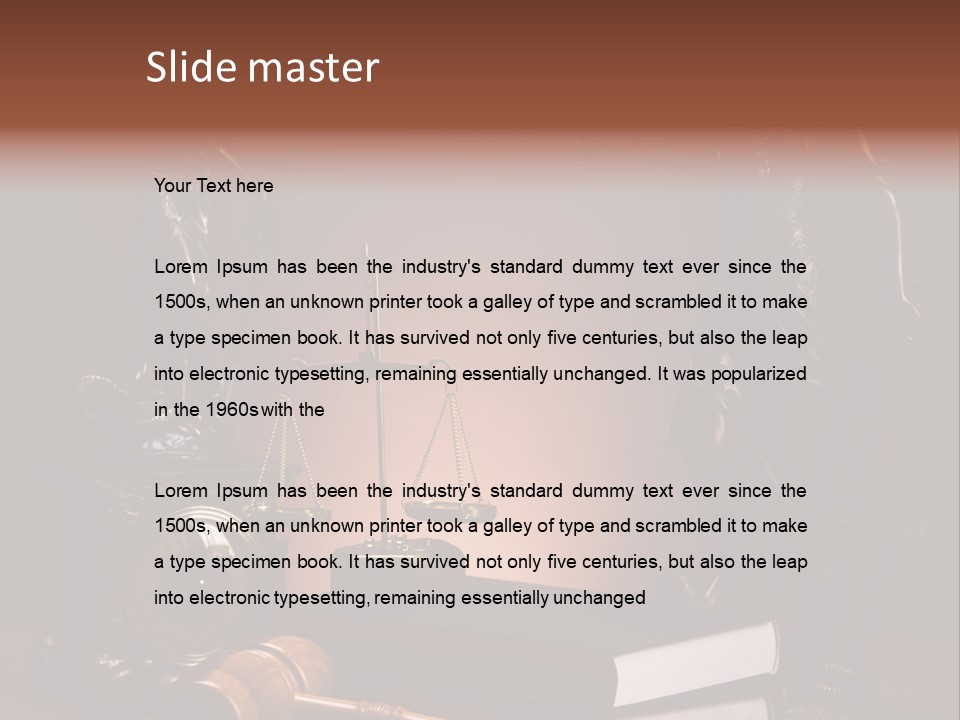 News Television Person PowerPoint Template