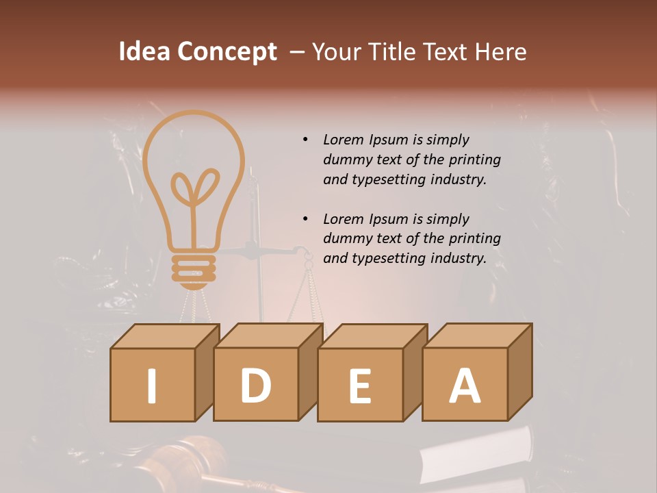 News Television Person PowerPoint Template