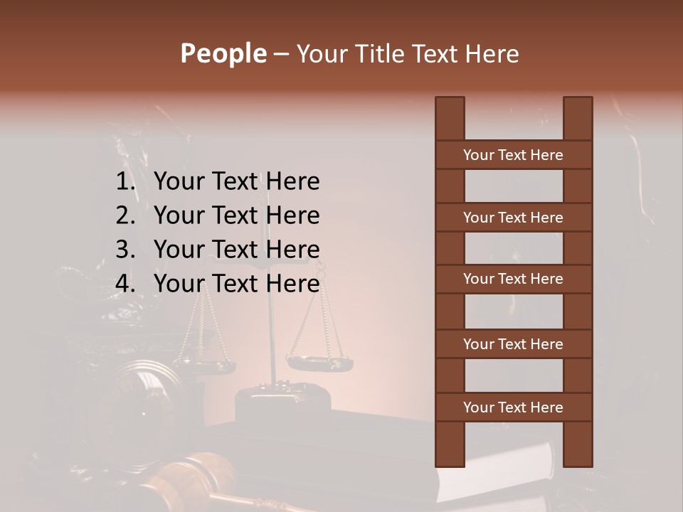 News Television Person PowerPoint Template