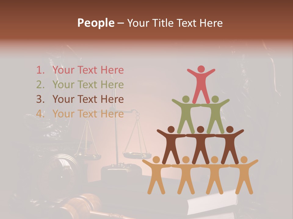 News Television Person PowerPoint Template