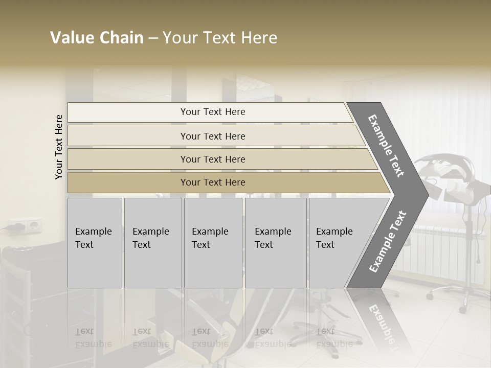 Armchair Barber Barbershop PowerPoint Template