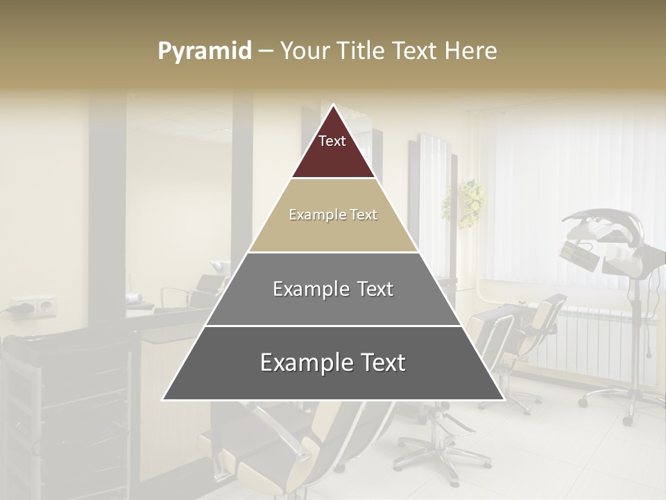 Armchair Barber Barbershop PowerPoint Template