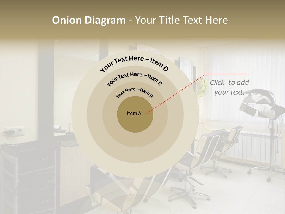 Armchair Barber Barbershop PowerPoint Template