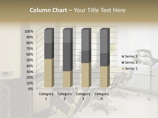 Armchair Barber Barbershop PowerPoint Template