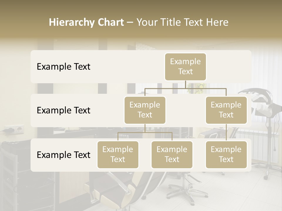 Armchair Barber Barbershop PowerPoint Template