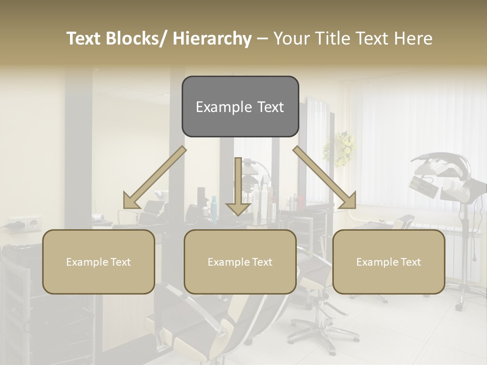 Armchair Barber Barbershop PowerPoint Template