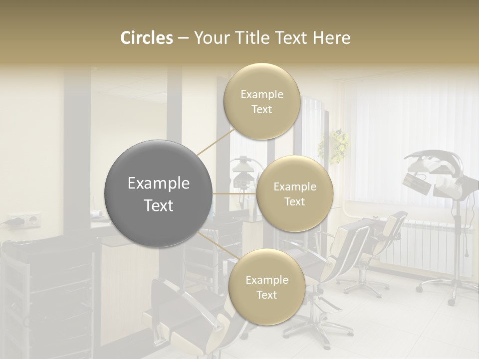 Armchair Barber Barbershop PowerPoint Template