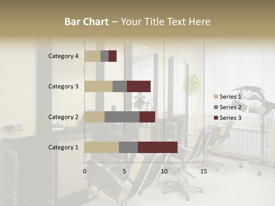 Armchair Barber Barbershop PowerPoint Template