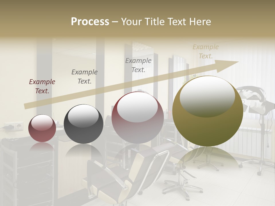 Armchair Barber Barbershop PowerPoint Template