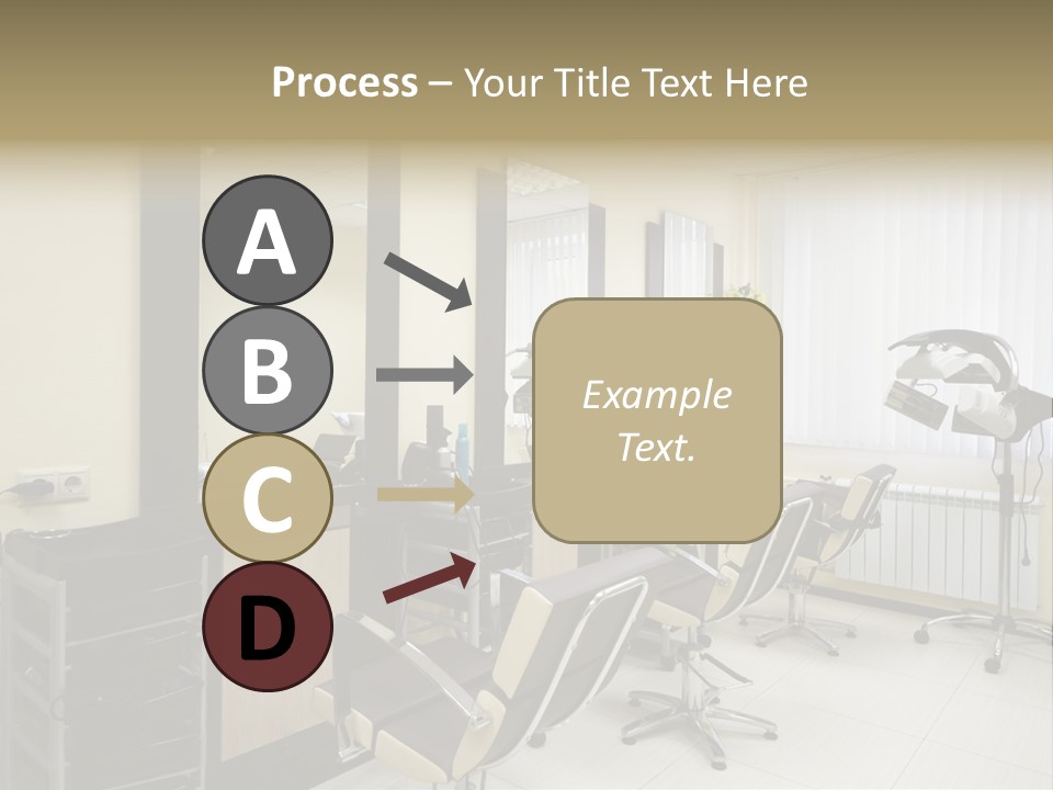 Armchair Barber Barbershop PowerPoint Template