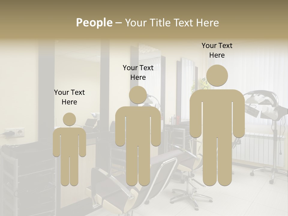 Armchair Barber Barbershop PowerPoint Template