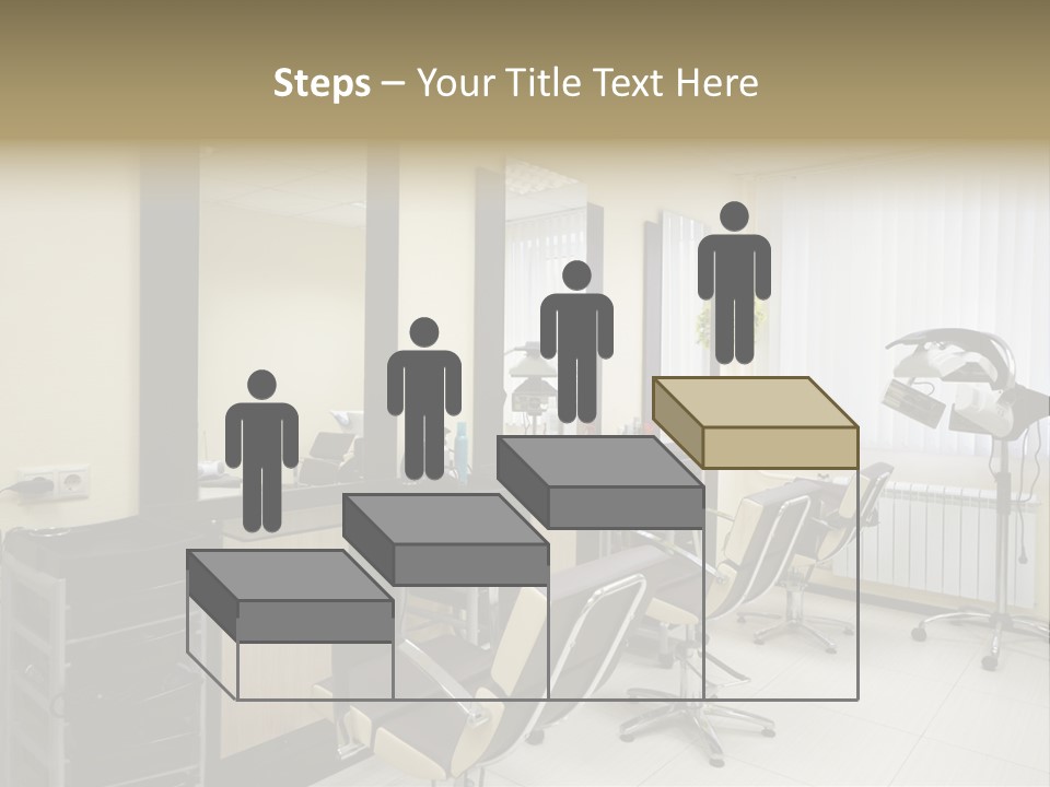 Armchair Barber Barbershop PowerPoint Template