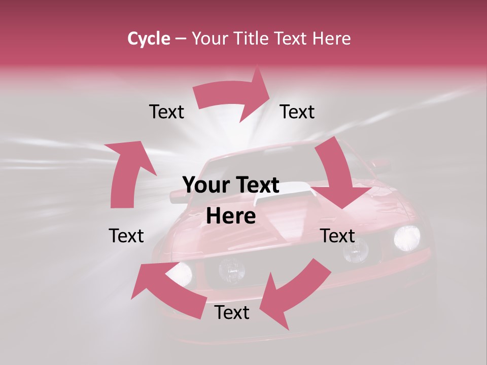 Transport Background Coupe PowerPoint Template