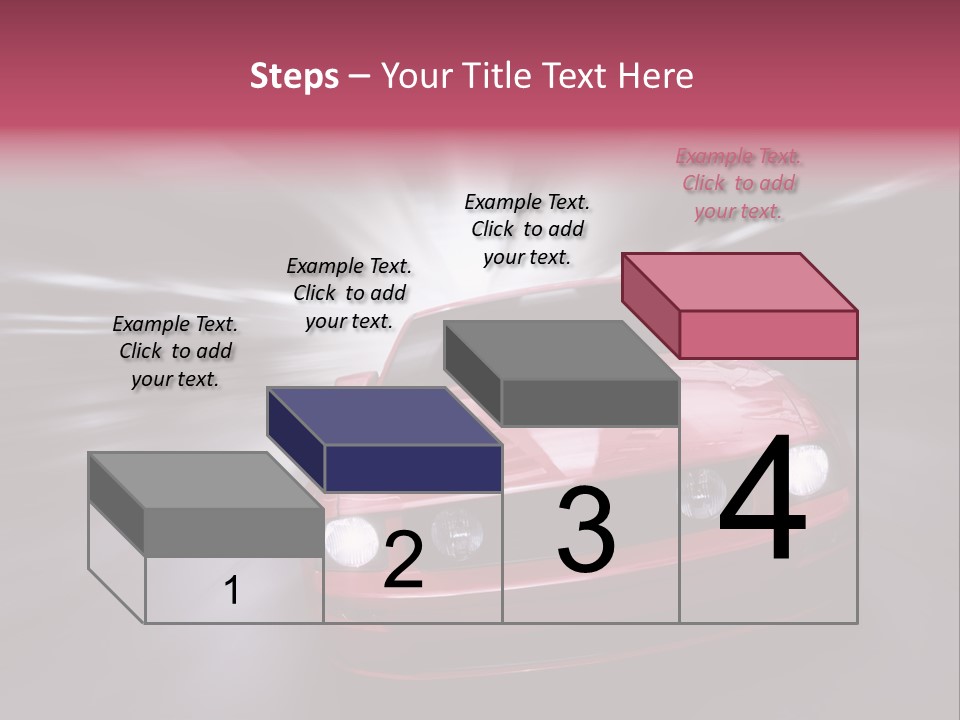 Transport Background Coupe PowerPoint Template