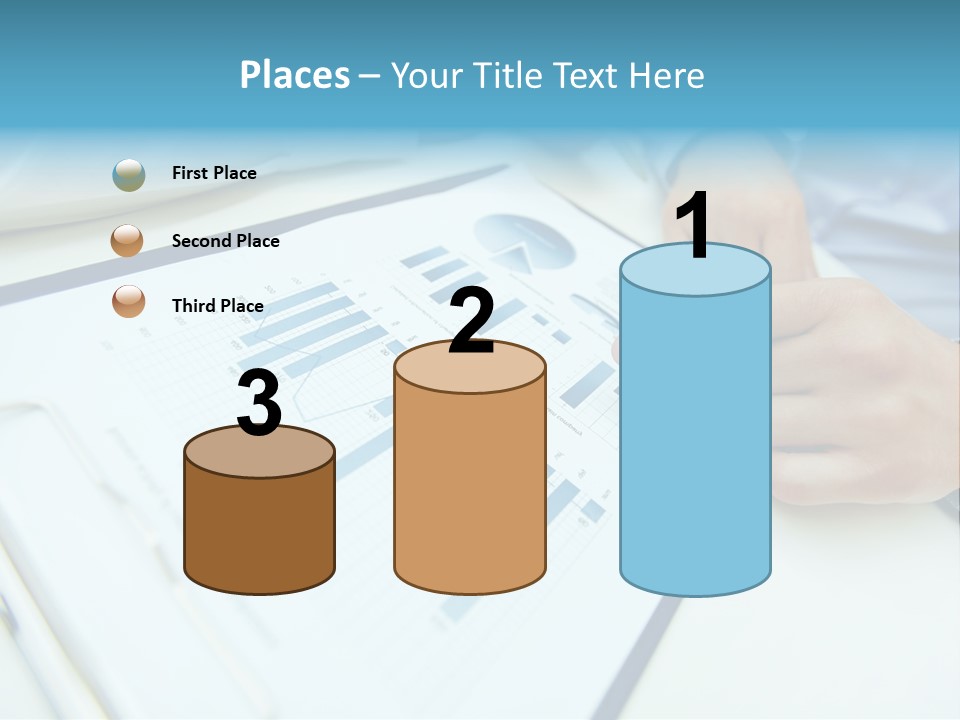 Finance Finger Job PowerPoint Template
