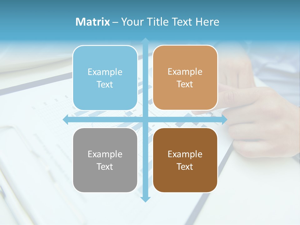 Finance Finger Job PowerPoint Template