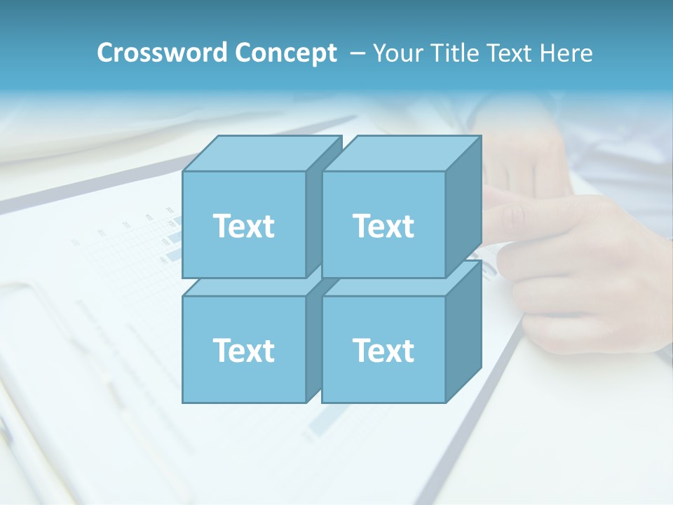 Finance Finger Job PowerPoint Template