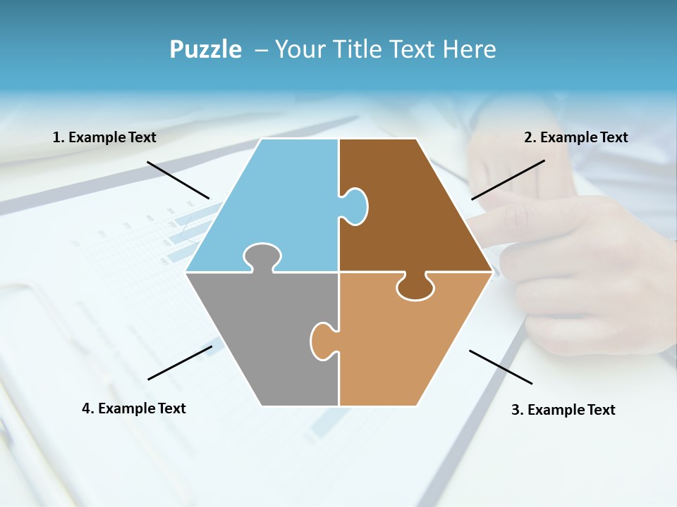 Finance Finger Job PowerPoint Template