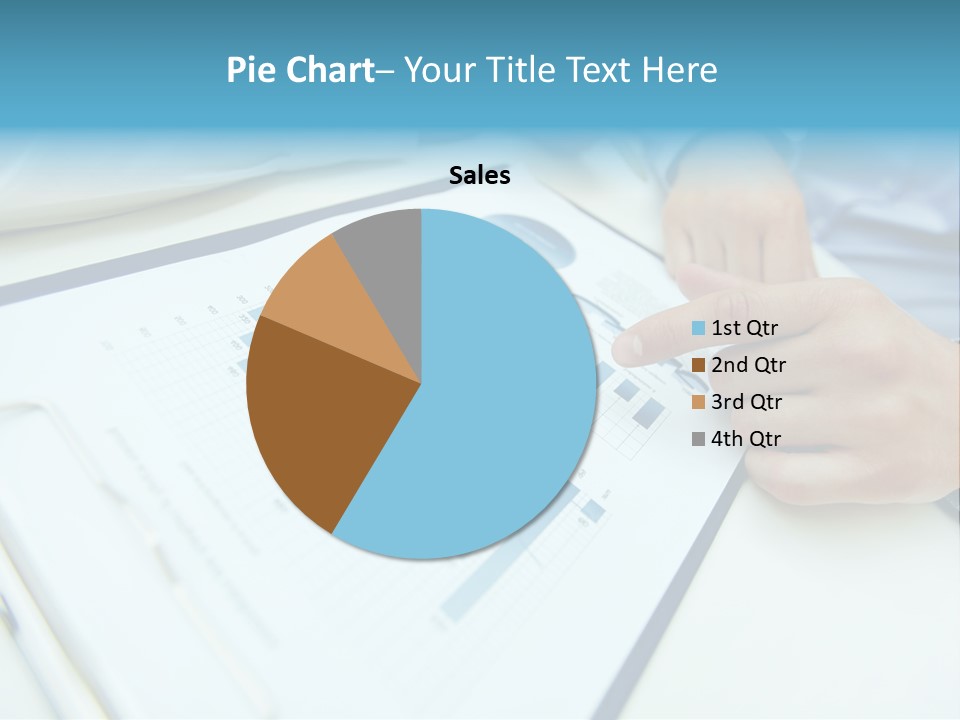 Finance Finger Job PowerPoint Template
