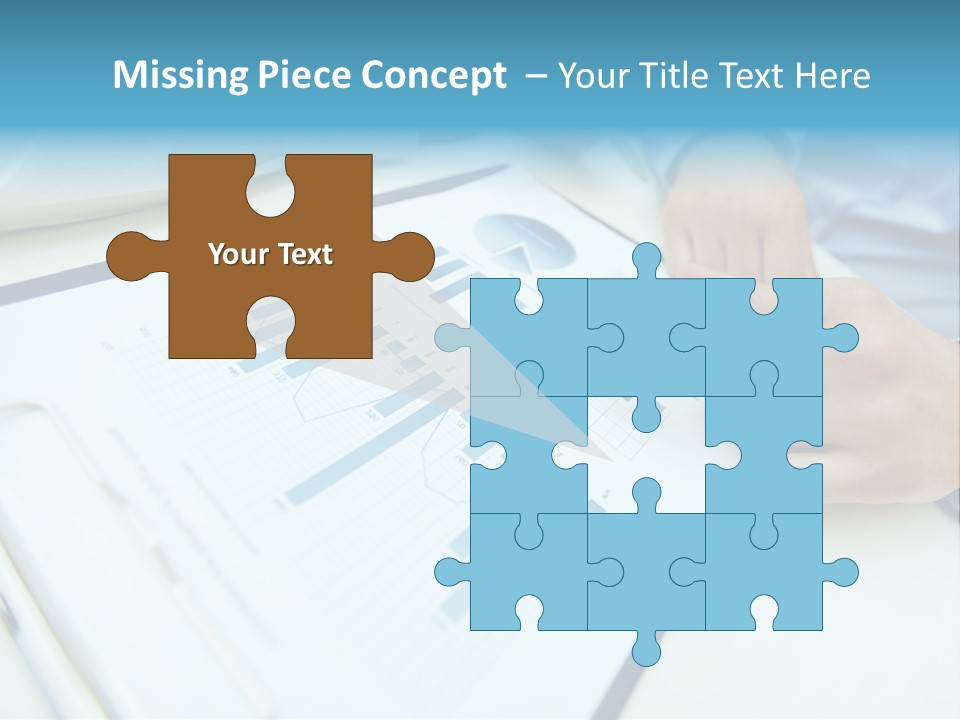 Finance Finger Job PowerPoint Template