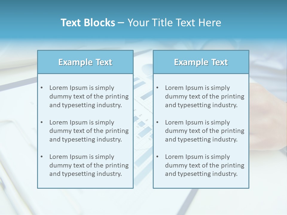 Finance Finger Job PowerPoint Template