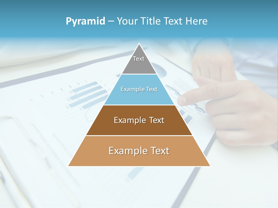 Finance Finger Job PowerPoint Template