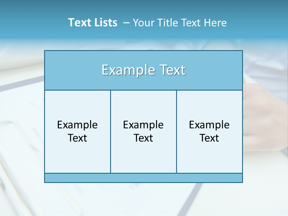 Finance Finger Job PowerPoint Template