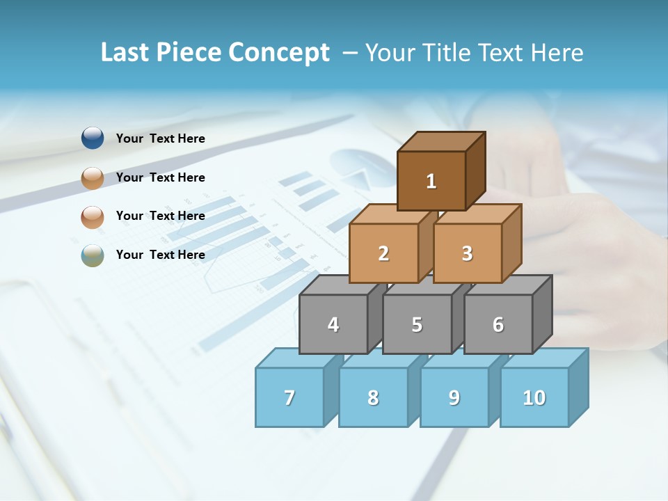 Finance Finger Job PowerPoint Template