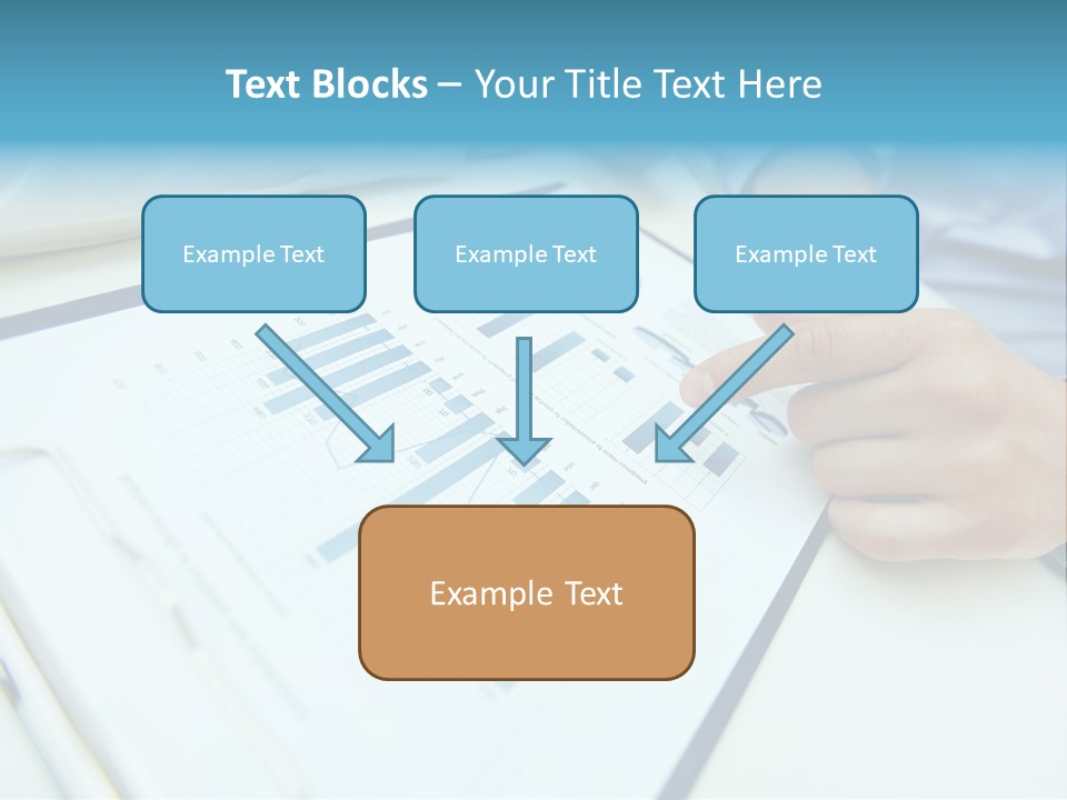 Finance Finger Job PowerPoint Template