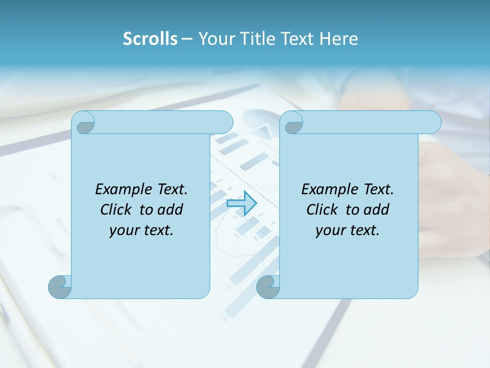 Finance Finger Job PowerPoint Template