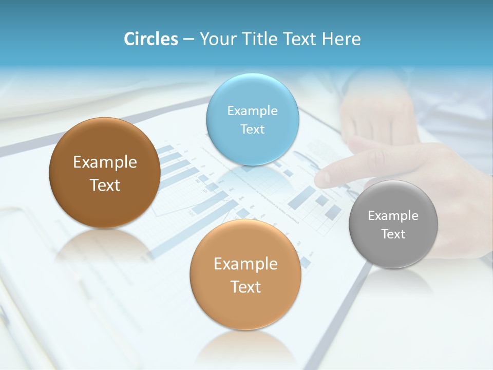 Finance Finger Job PowerPoint Template