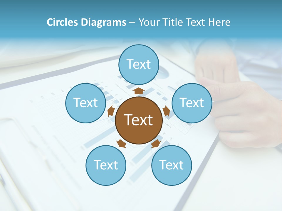 Finance Finger Job PowerPoint Template