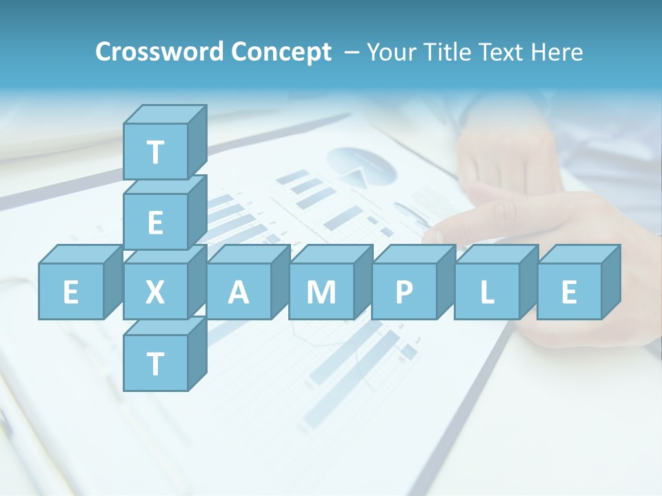 Finance Finger Job PowerPoint Template