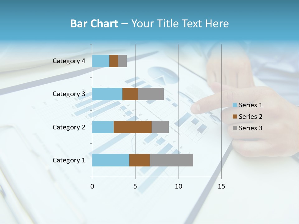 Finance Finger Job PowerPoint Template