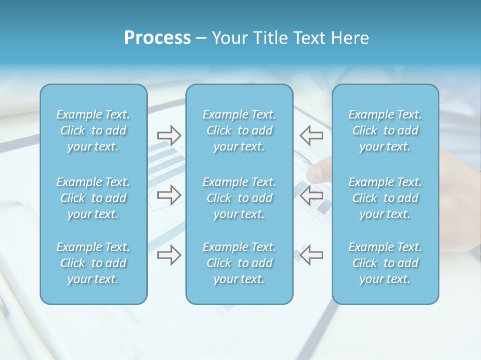 Finance Finger Job PowerPoint Template