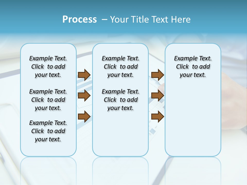 Finance Finger Job PowerPoint Template