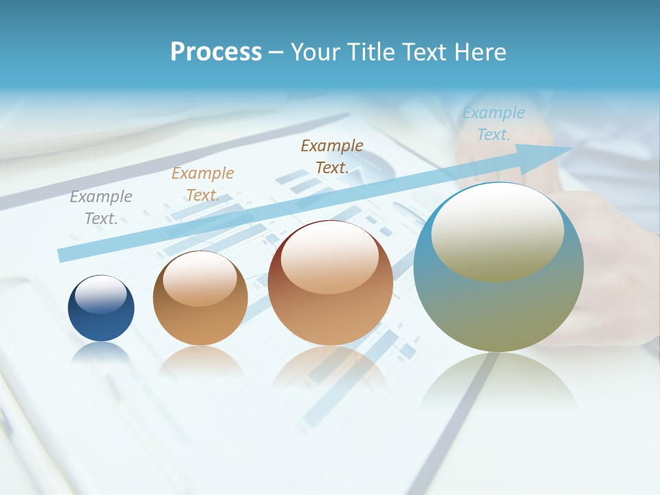 Finance Finger Job PowerPoint Template