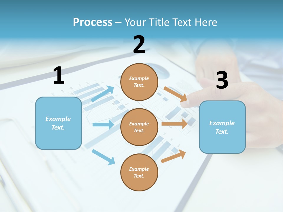 Finance Finger Job PowerPoint Template
