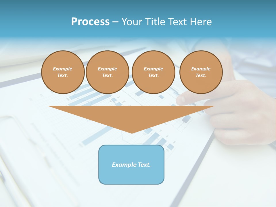 Finance Finger Job PowerPoint Template